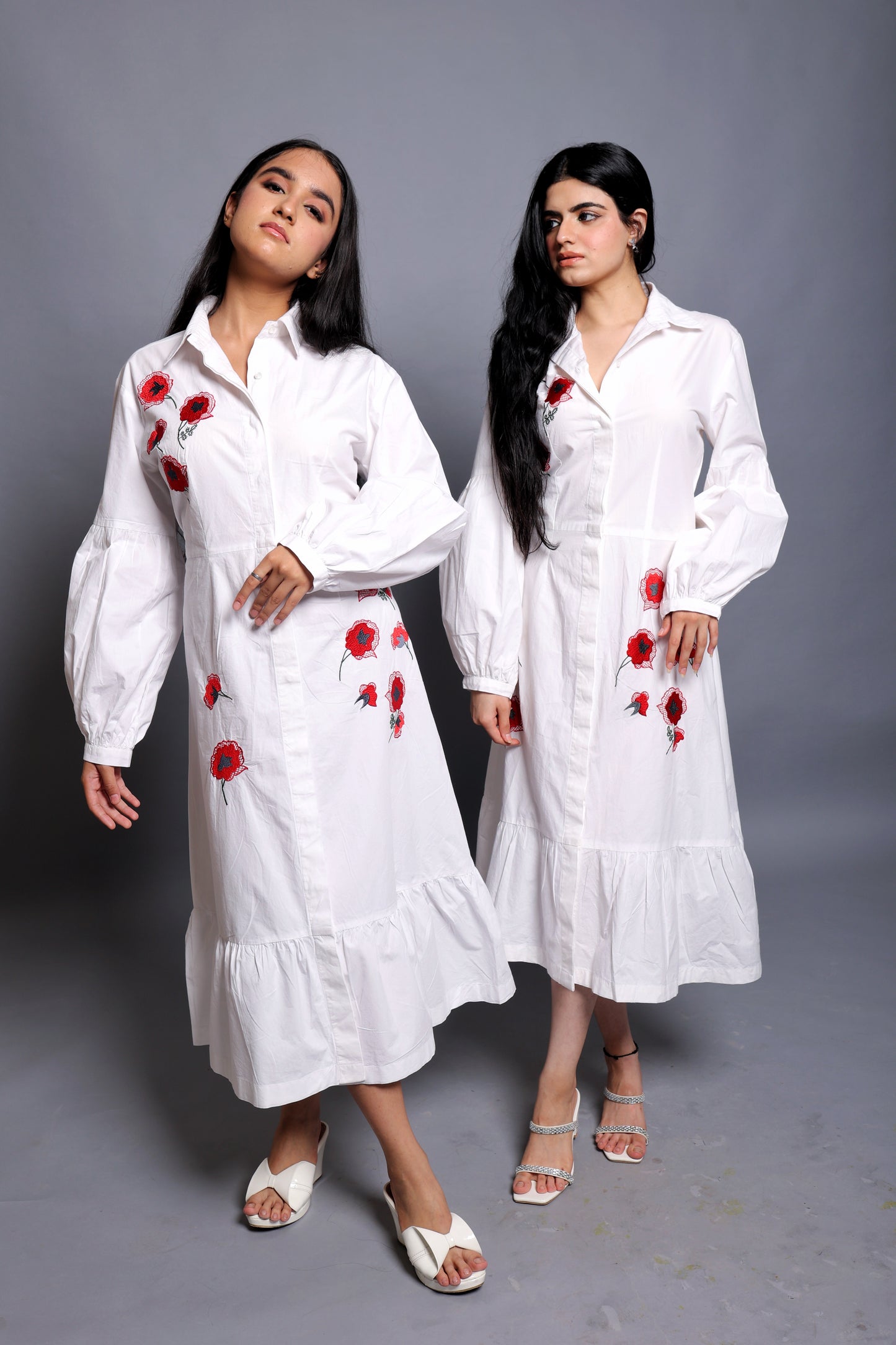 Kate Floral Embroidery Dress