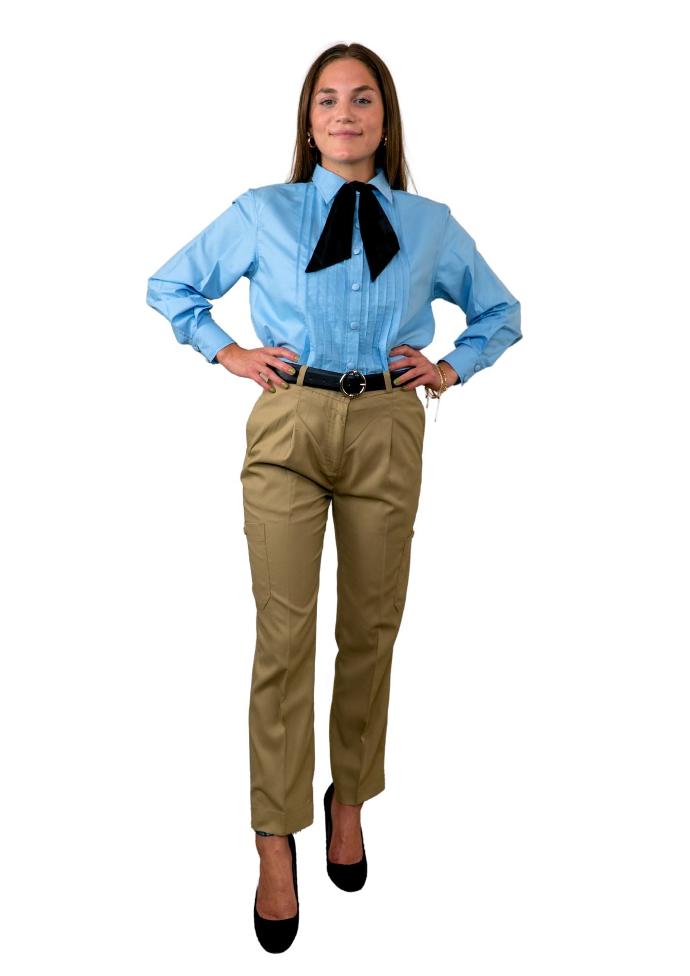 Cami Blue Shirt