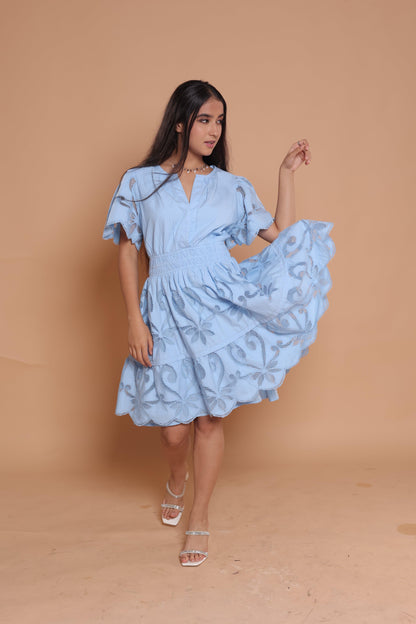 Neon Fun Dress - Ackee